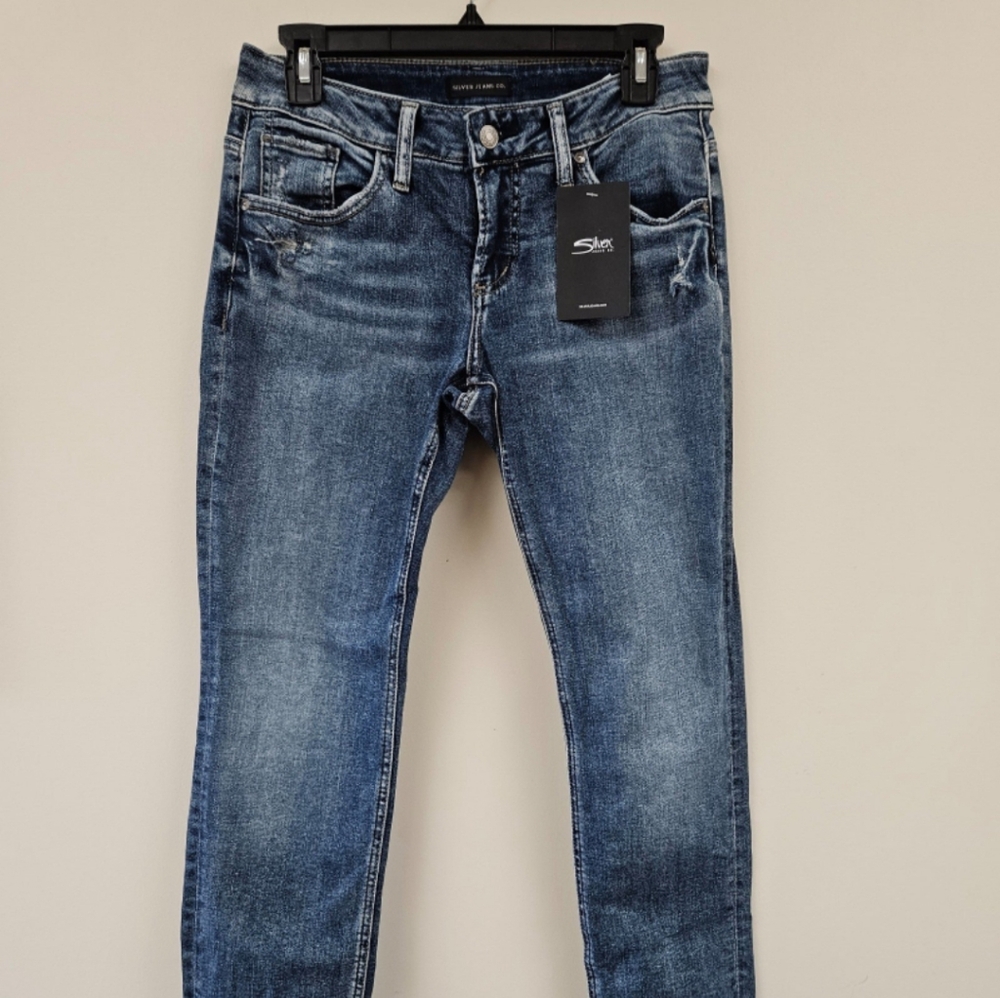 Silver Jeans Boyfriend Jeans 27x29 NWT